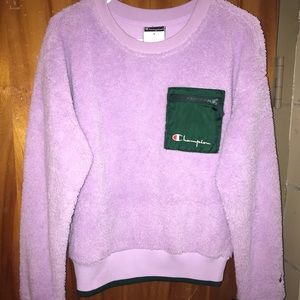 Champion Sherpa Crew Neck Sweatshirt